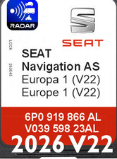 SD KARTE  für SEAT MAP GPS