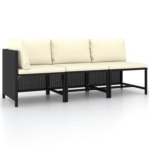 Polyrattan lounge essgruppe - polyrattan,