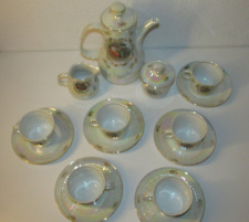 DDR Kaffeeservice Colditz für Russischen Export - NEU unbenutzt Nymphendekor