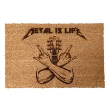 Fußmatte Kokos “Metal is Life”