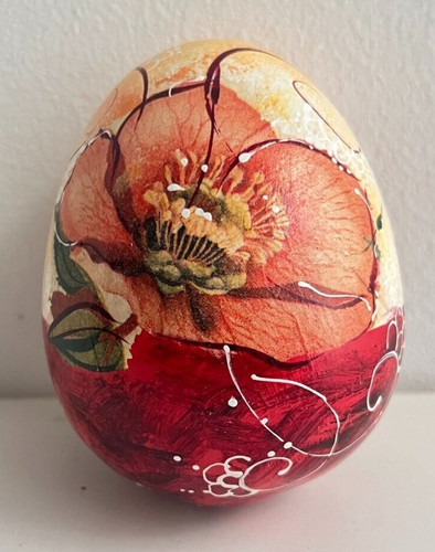 Osterei keramik blume - osterei,
