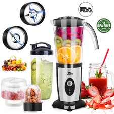 5 in 1 Standmixer Mixer Smoothie Maker Multifunktion Crusher edelstahl Blender