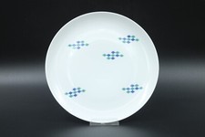 Eschenbach alte Serie blaue / grüne Rauten Speiseteller Teller 60er Jahre Ø 23,5