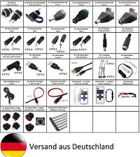 DC 2,1/2,5mm Steckverbinder Hohlbuchse Klemmstecker Adapter Klemmbuchse Kupplung