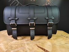 Packtasche Groß Sissybar THOR von ORLETANOS Leder schwarz Gepäckrolle HD