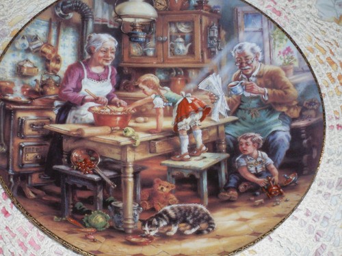 Wandteller weimar porzellan - ,