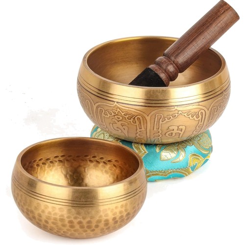 Tibetisches klangschalen set - tibetisches, klangschalen-set