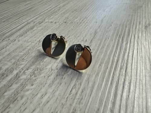 Ohrringe 585 gelbgold mit - 585,