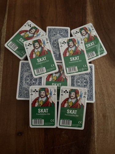 10x skat spielkarten - skat,