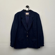 Pendleton Damen Blazer Jacke Business Jacke 100% Wool Größe L