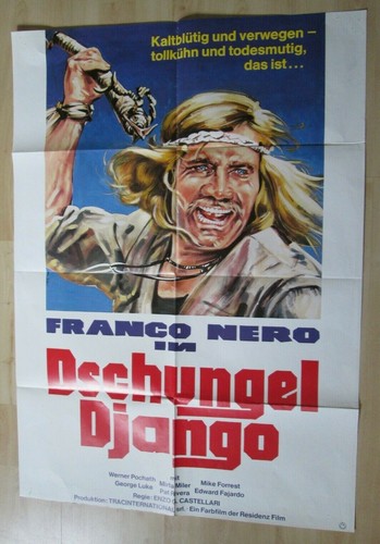 Filmplakat dschungel django - dschungel,