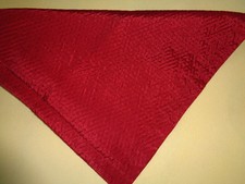 Kissenhülle Kissenbezug ca. 42 cm x 44 cm Farbe: Bordeaux *mit Reißverschluß*