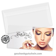 Gutscheinkarten "DINlang" mit