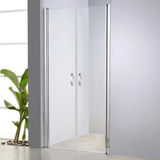 Duschkabine Pendeltüren Nischendusche Duschtür Nischentür Dusche Glastür Glas