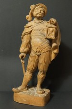 Alte 52cm gr. geschnitzte