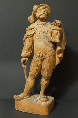 Alte 52cm geschnitzte - gr.,