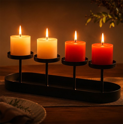 Metall kerzenständer - metall,