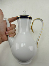 Krautheim Echt Kobalt Goldrand Typ II Kaffeekanne L-2177