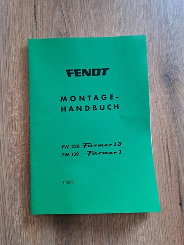 Fendt montagehandbuch für - fendt,