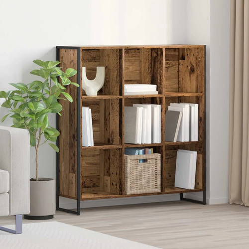 Bücherschrank altholz - bücherschrank,