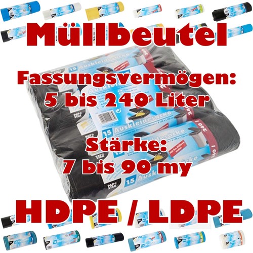 Müllbeutel müllsäcke - müllbeutel,