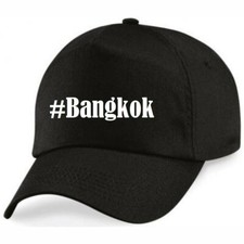 Basecap #Bangkok Hashtag Raute