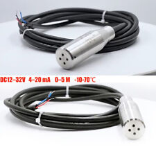 DC12–32V Füllstandssensor Pegelsensor Drucksensor Wasserstandsensor 4-20mA 0-5M
