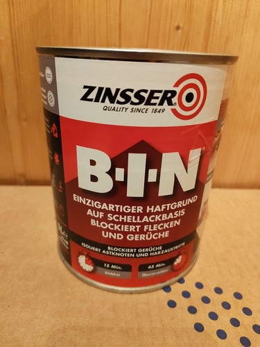 Zinsser bin grundierung - zinsser, b-i-n
