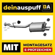 Endschalldämpfer für Mercedes-Benz SLK R170 200 230 Kompressor Auspuff G723