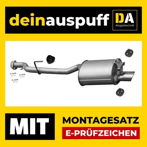 Endschalldämpfer für