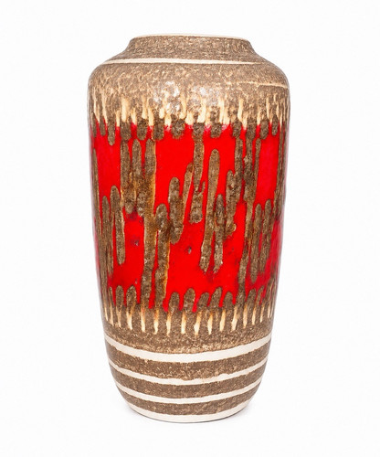 Scheurich keramikvase abstrakt - keramikvase,