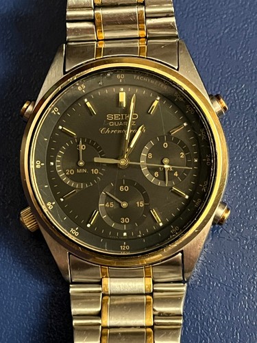 Seiko 7a28 7020 black - 7a28-7020,