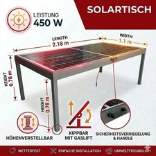 Solartisch balkonsolar - solartisch,