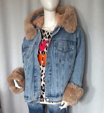 Boho Vintage Jeans Jacke