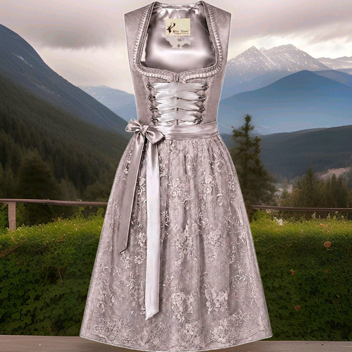 Alte liebe damen dirndl grau - dirndl,