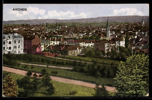 Aachen ortsansicht mit - ortsansicht,