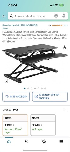 Steh sitz schreibtisch - steh,