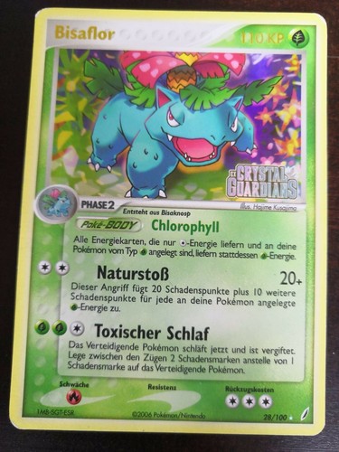 Pokemon karte bisaflor - karte,