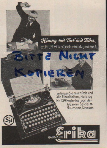 Dresden werbung 1932 seidel - werbung, 1932,