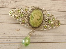 Elegante Haarspange mit Kamee