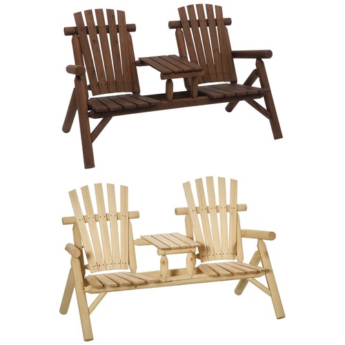 Gartenbank mit tisch - gartenbank,