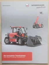 WEIDEMANN T9535 T7042 T7035 Teleskoplader Prospekt Traktor Bulldog Schlepper
