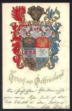 Wappen von ostfriesland - wappen,