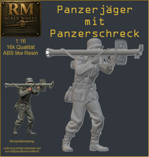 Ww2 wehrmacht figur - 1:16,