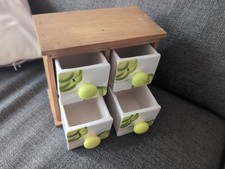 Schüttenregal Küche Art Deco Keramik Küchenregal alt klein 