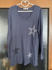 Thom by Thomas Rath Langarmshirt Gr 44 Blau - Beachte Beschreibung!