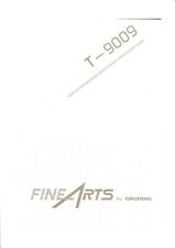 Bedienungsanleitung-Operating Instructions für Grundig T 9009 