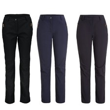 Icepeak EP Argonia Softshellhose Damen mit Fleecefutter in Kurzgrößen schwarz