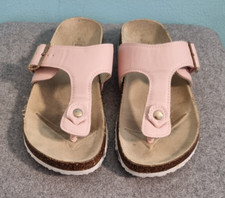 Rosa Damen Sandalen Pantoletten wie Birkis, gebraucht, Sammler, Gr. 8 (39)