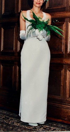 Brautkleid seide - 34,,